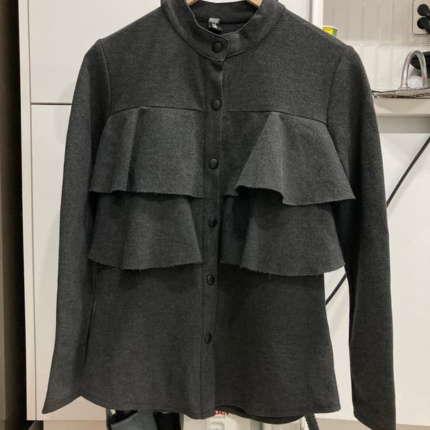 일본빈티지 프릴 블라우스 자켓