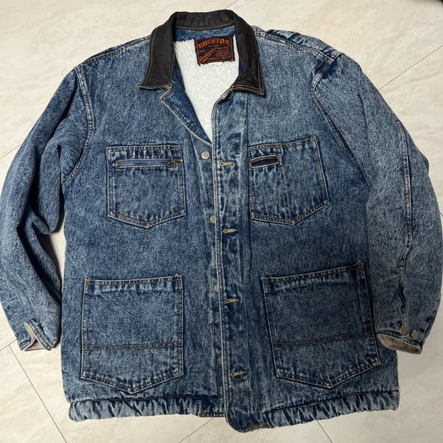 휴스턴 제팬 HOUSTON JPN 데님 초어 워크자켓 M