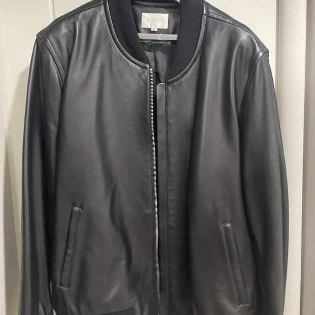 헤스티지 양가죽 ma-1 봄버 115(105~110추천)