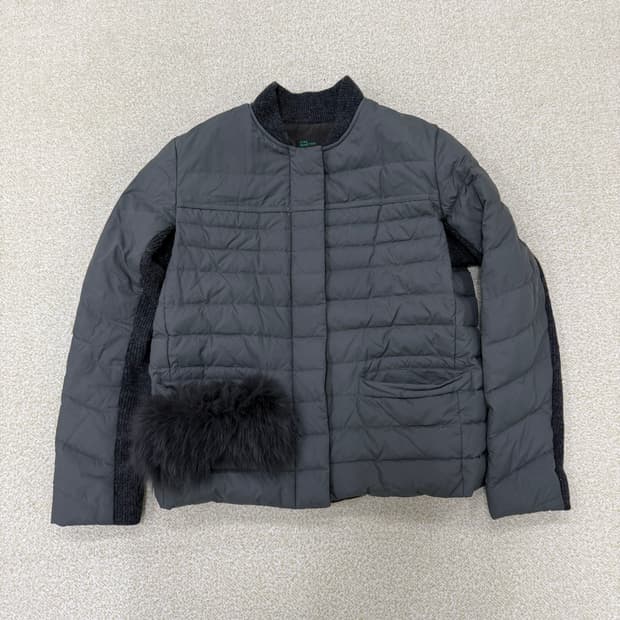 42 베네통 포켓 털 패딩 점퍼 0210T