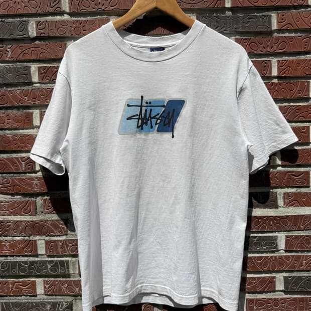90s 올드 스투시 티셔츠