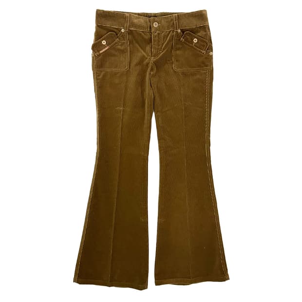 Dolce&Gabbana Corduroy Bootcut Pants/ 40