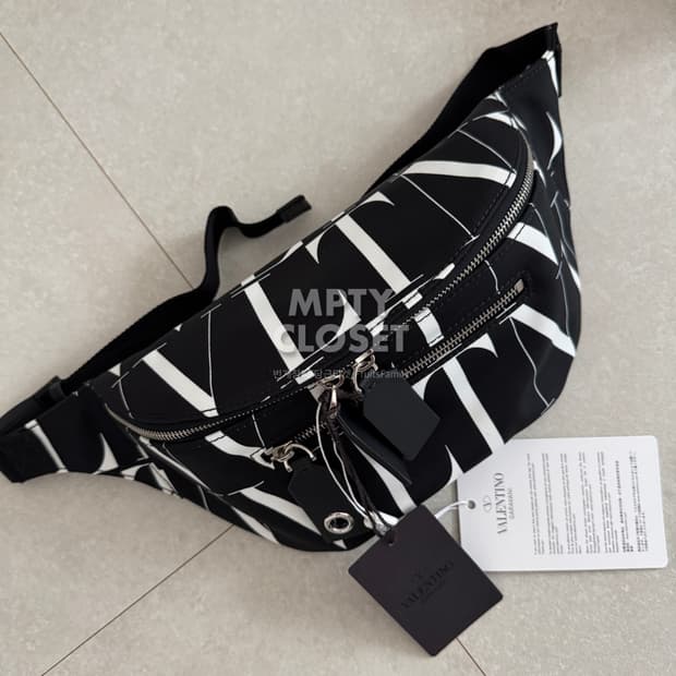 발렌티노 Times 로고 범백 벨트백