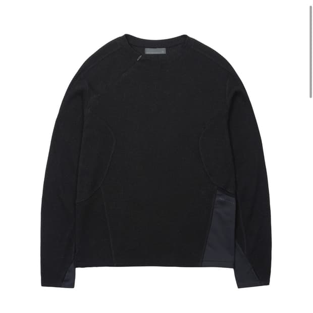 [2] 산산기어 리브드 롱슬리브 블랙