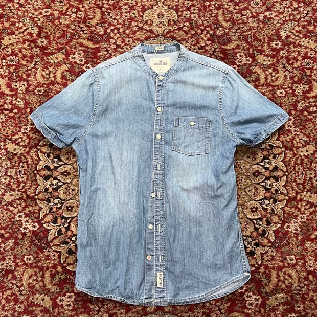 홀리스터 헨리반팔셔츠