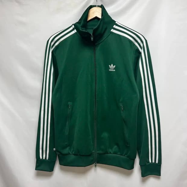 아디다스 베켄바우어 트랙탑 그린 M