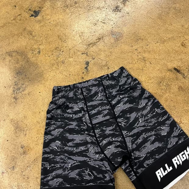 [정품/2XL] 올라잇 블랙 타이거 카모 타이즈 b10