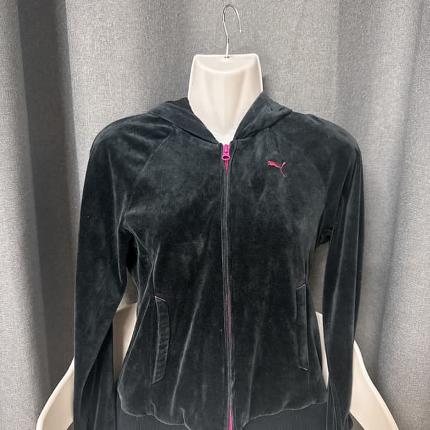 푸마 벨벳집업