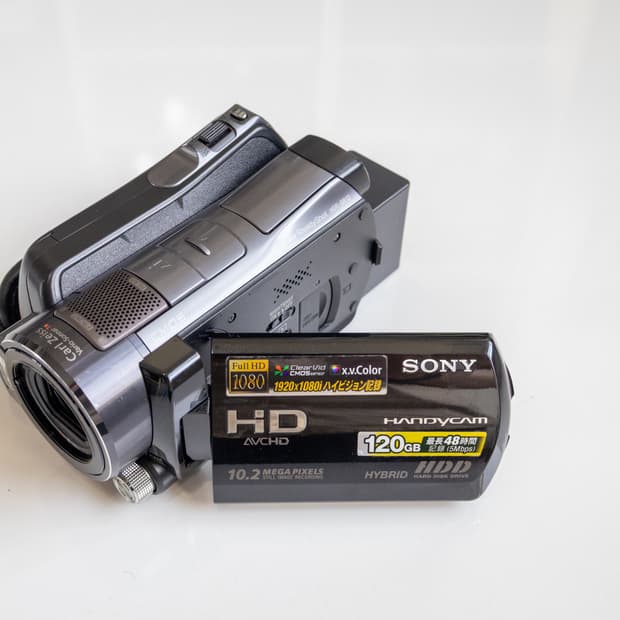 Sony HDR-SR12 / 빈티지 디지털 캠코더