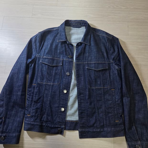 띠어리 데님 트러커 재킷 (M)