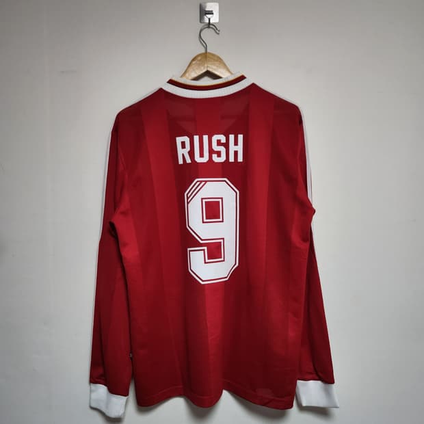 리버풀 이안러쉬 마킹 95-96 홈 축구 유니폼 L