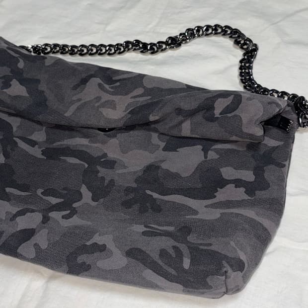 빈티지 y2k 갸루 카모 숄더백
