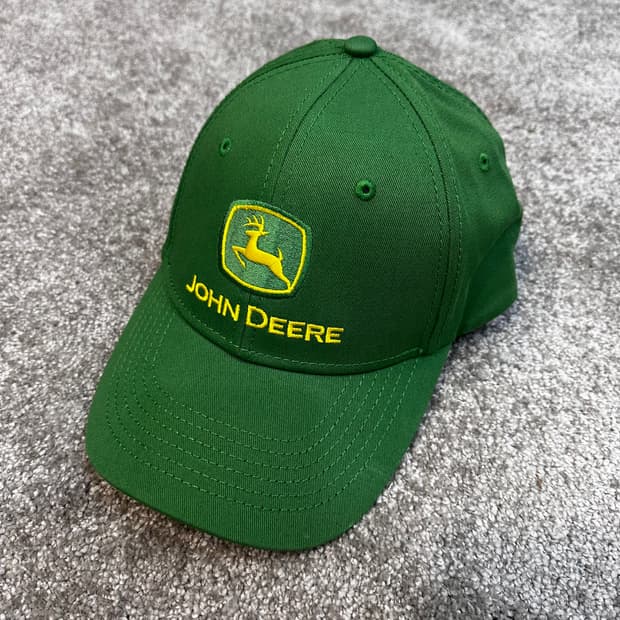 존디어 빈티지 로고 자수 볼캡F