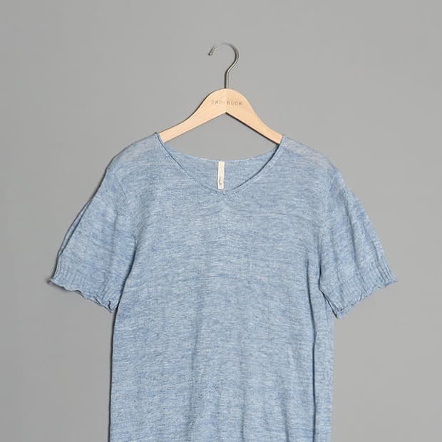 mao made LinenKnit T-Shirts