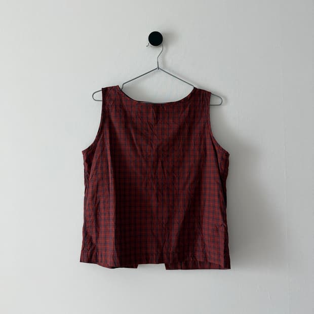 borus 체크 블라우스 (japan fabric)
