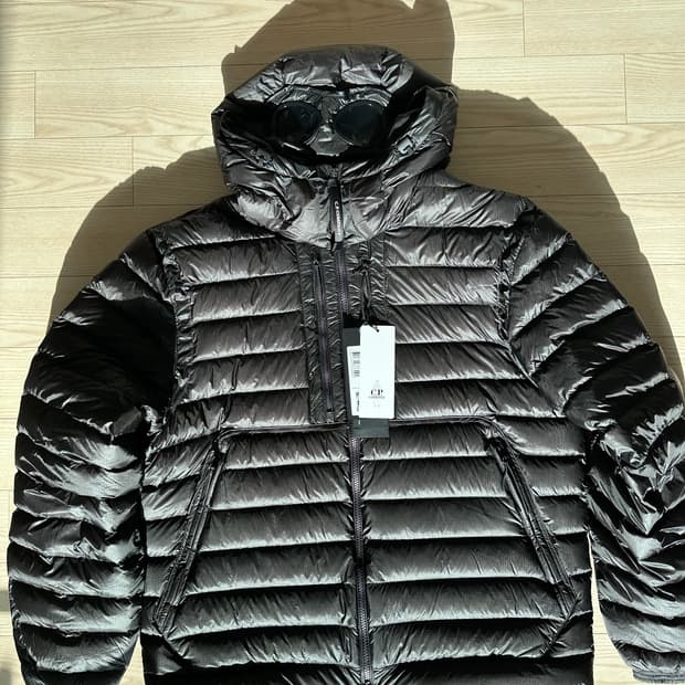 [L]25fw CP컴퍼니 디디쉘 고글 다운 자켓 블랙