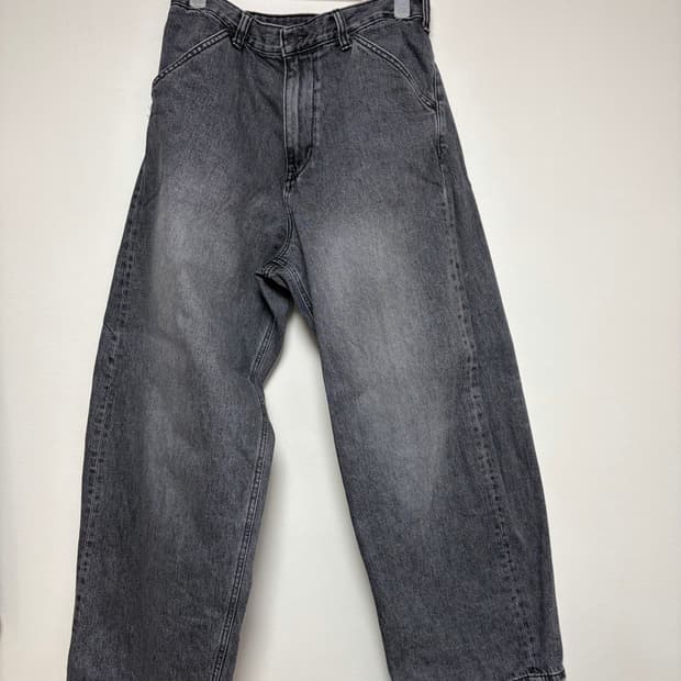 해칭룸 와이드 커브진 블랙 3(M) 사이즈