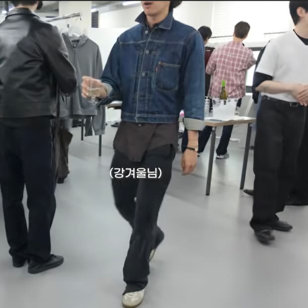 빈티지 리바이스 타입1 신치백 데님자켓