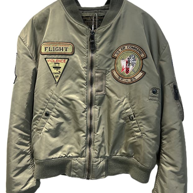 밀리터리 MA-1 항공 점퍼