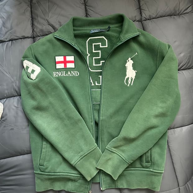 폴로랄프로렌 잉글랜드 빅포니 집업