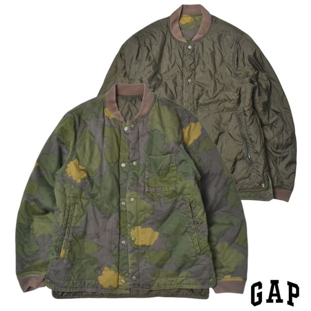 갭 X 더힐스테이트 리버시블 양면 퀼팅 자켓 M N3246