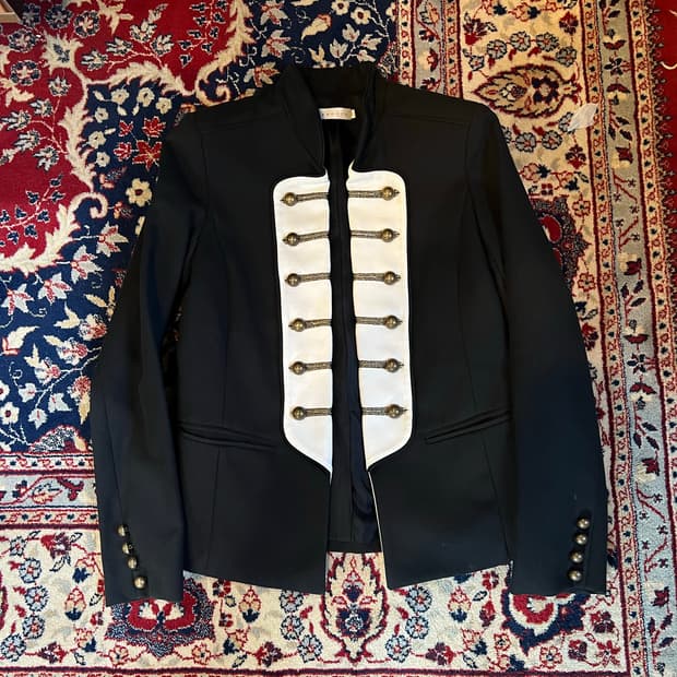 Sandro 슬림핏 나폴레옹 자켓