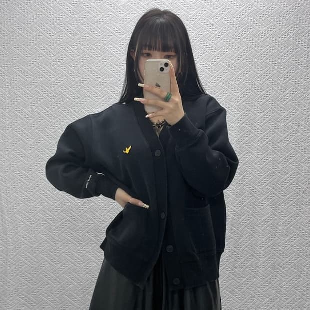 와릿이즌 와키윌리 모던 캐주얼 브이넥 버튼 가디건 S C09910