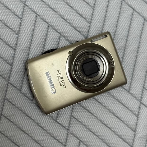캐논 익서스 870is 디지털카메라 빈티지디카