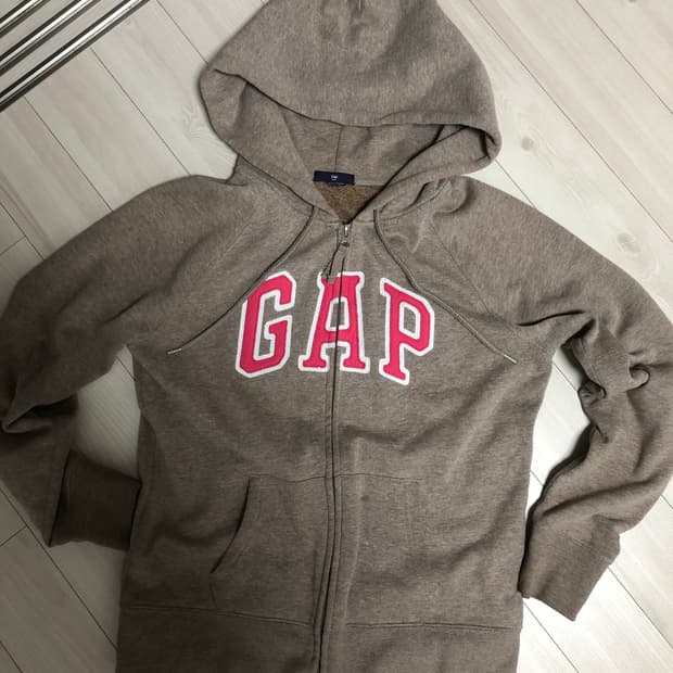 빈티지 갭 후드집업