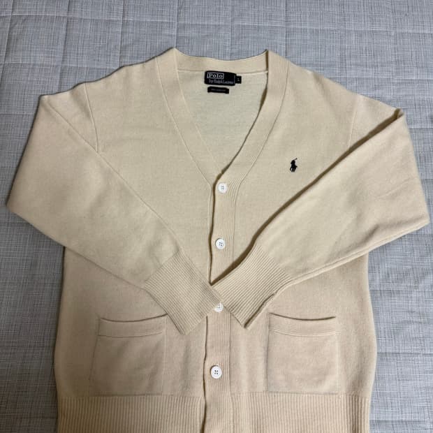폴로 랄프로렌 브이넥 가디건