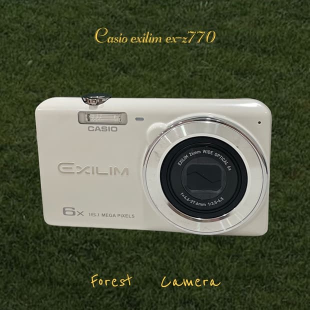 카시오 엑슬림 exilim ex-z770 디지털카메라 빈티지디카