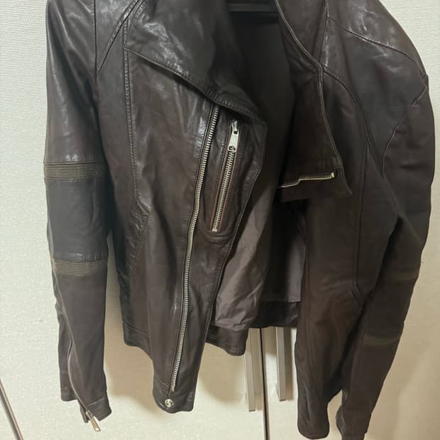 퍼프픽션 양가죽 램스킨 자켓