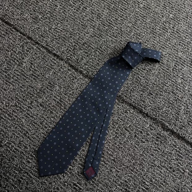 90s 발렌시아가 아카이브 패턴 넥 타이 3344