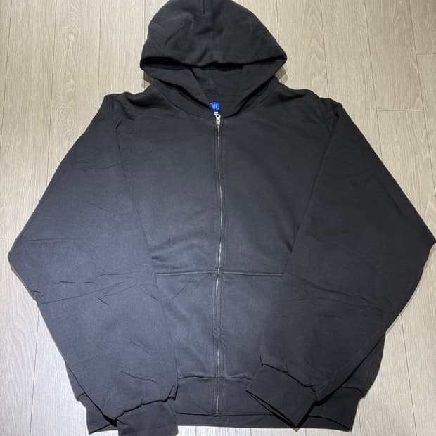 이지갭 후드집업 블랙 XL 새상품