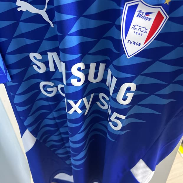 수원삼성 30주년 레트로 홈 유니폼 L 사이즈