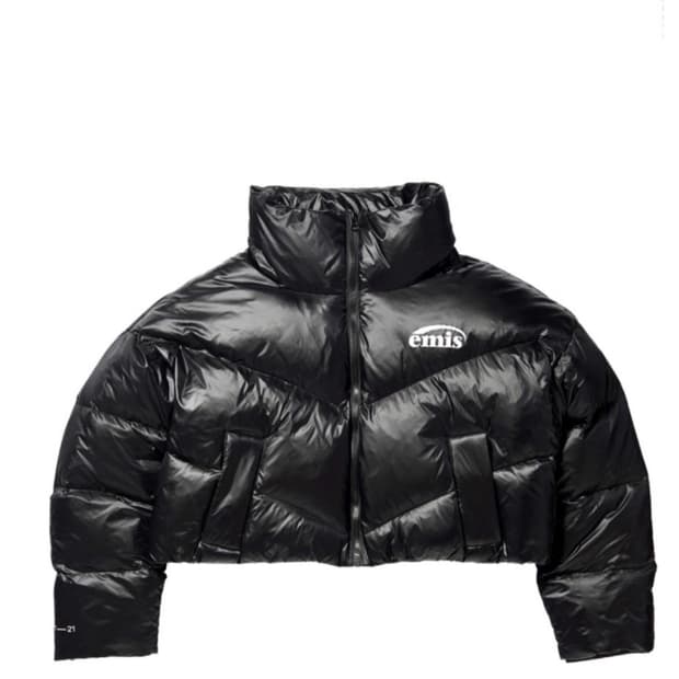 이미스 크롭 패딩