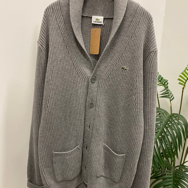 라코스테 숄카라 가디건
