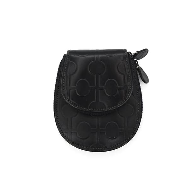 ISSEYMIYAKE 이세이미야케 폴딩 레더 / 월렛 펄스백 파우치