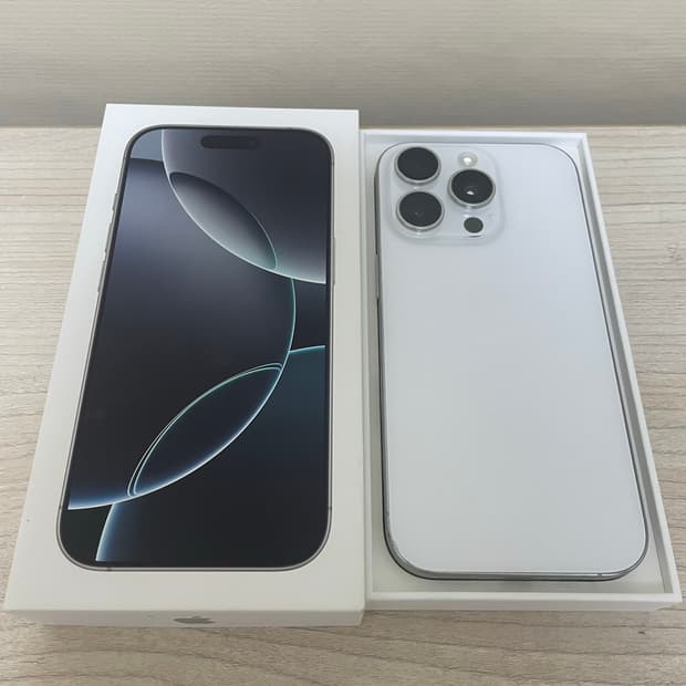 아이폰16프로 128Gb 화이트