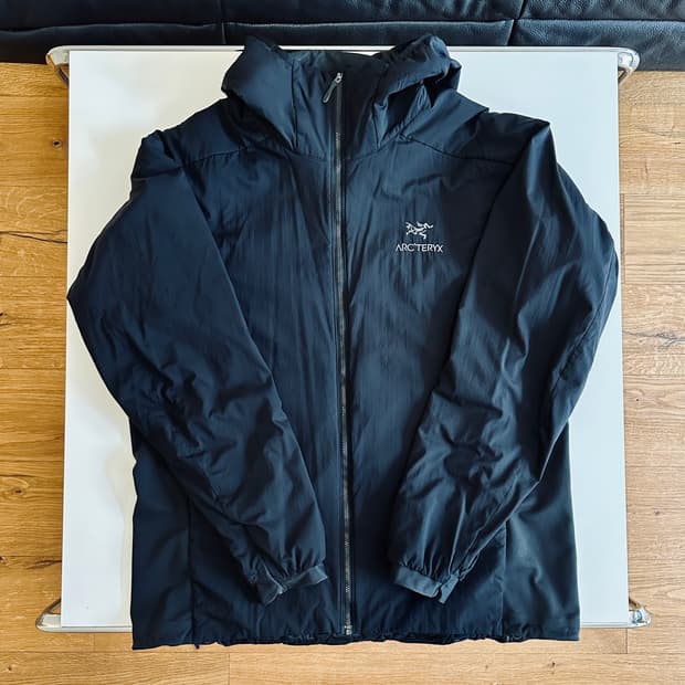 아크테릭스 아톰 LT 후디 블랙 XL 신품급