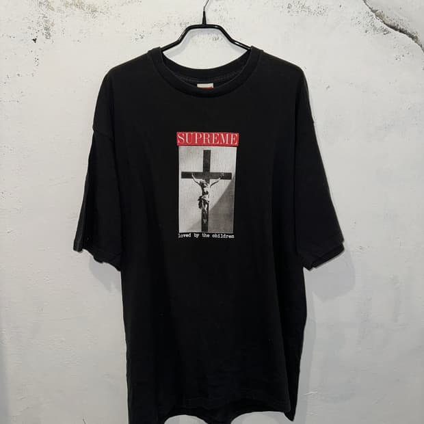슈프림 러브드 바이 더 칠드런 티 Supreme Loved By The 