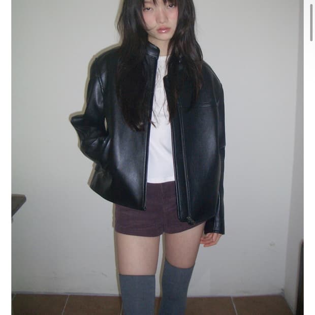 (새상품) 데어드 가죽자켓