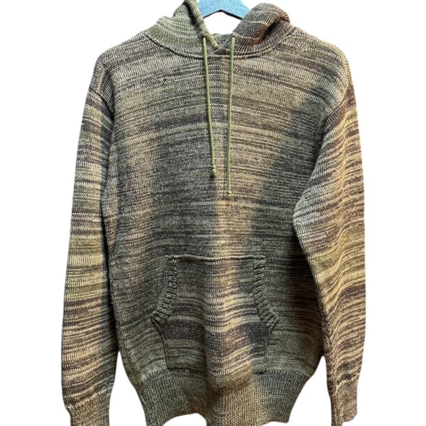 니들스 아카이브 울 후드티