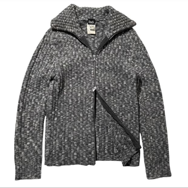 돌체앤가바나 투웨이 니트집업 가디건