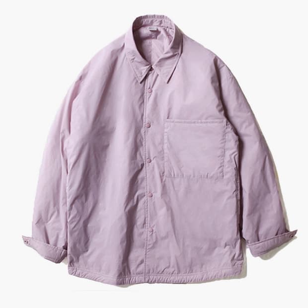 (M) 토마스모어 라이트 패딩셔츠 핑크