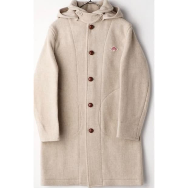 [36] 단톤 울 못사 후드 코트