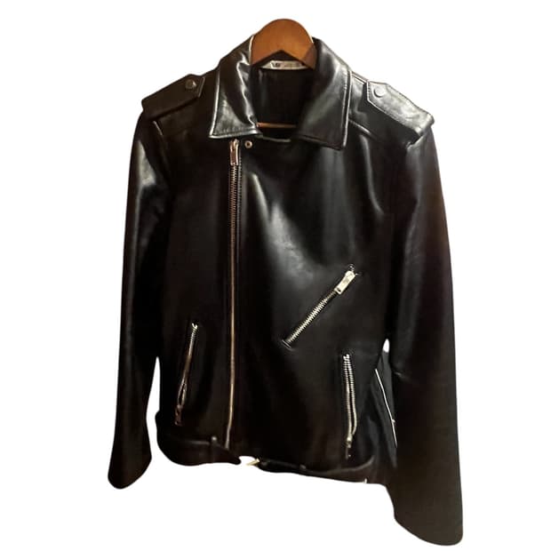 Zara 양가죽 라이더 자켓
