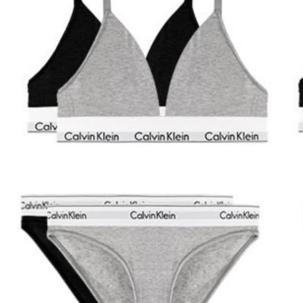 캘빈클라인 코튼 모달 트라이앵글 브라렛 세트
