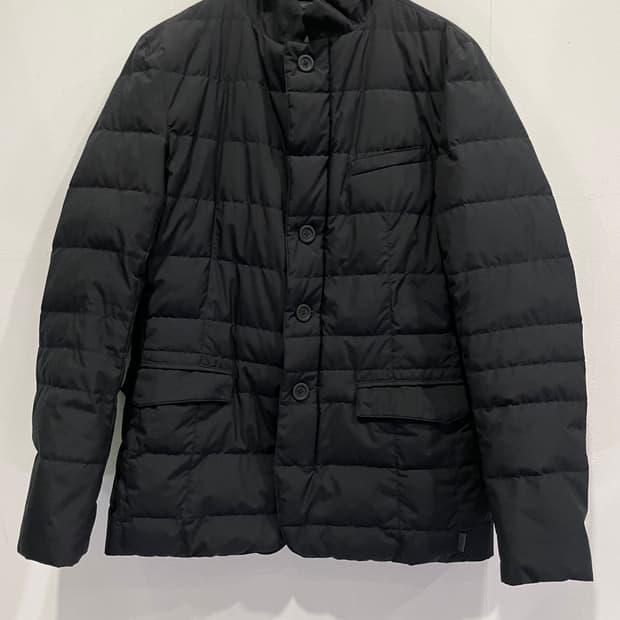 에르노 라미나르 남성 패딩 자켓 블랙 48 정품