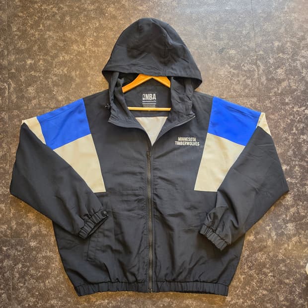 NBA 미네소타 팀버울브스 후드 자켓 -XL